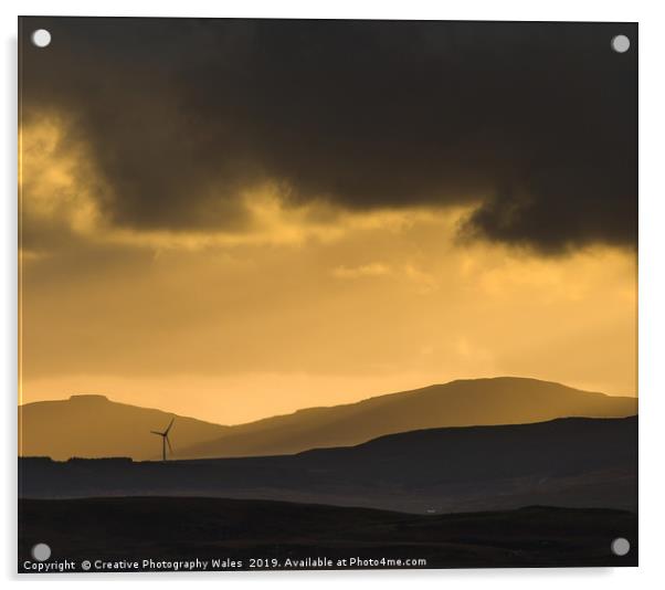 Turbine on North of Isle of Skye Acrylic by Creative Photography Wales
