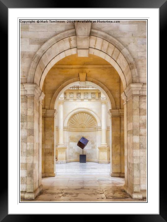 The Loggia, Heraklion Framed Mounted Print by Mark Tomlinson