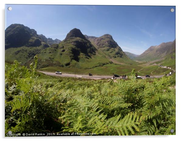Glencoe , the Highlands of Scotland Acrylic by Photogold Prints