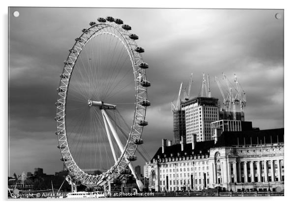 The London Eye   Acrylic by Aidan Moran