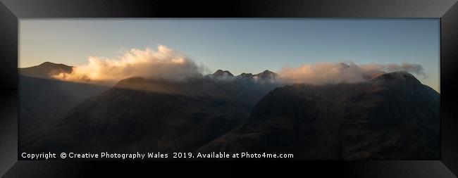 Glencoe Morning Light Scotland Images by Nigel For Framed Print by Creative Photography Wales