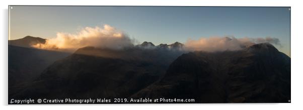 Glencoe Morning Light Scotland Images by Nigel For Acrylic by Creative Photography Wales