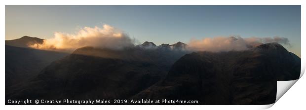 Glencoe Morning Light Scotland Images by Nigel For Print by Creative Photography Wales