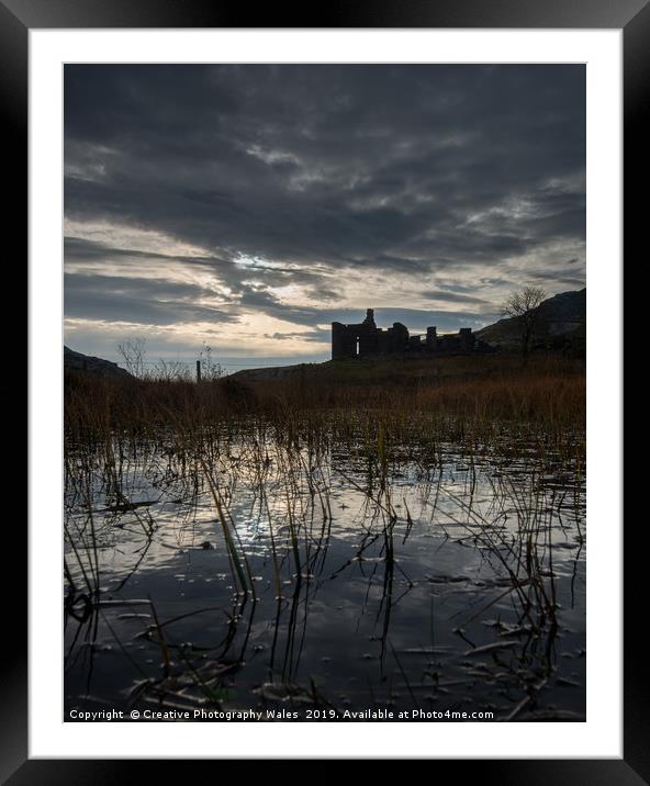 Cwmorthin Slate Quarry, Blaenau Ffestiniog, Snowdo Framed Mounted Print by Creative Photography Wales