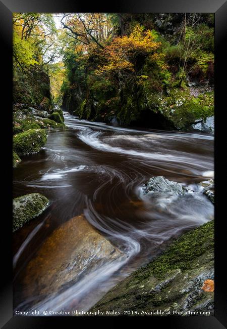 Fairy Glen; Snowdonia National Park Framed Print by Creative Photography Wales