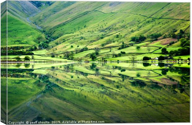 Wasdale Canvas Print by geoff shoults