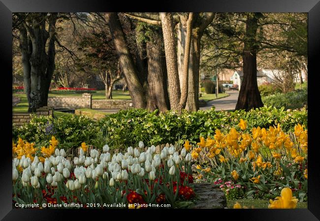 Trenance Gardens Newquay Framed Print by Diane Griffiths