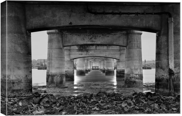 The Kincardine Bridge  Canvas Print by JC studios LRPS ARPS