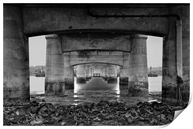 The Kincardine Bridge  Print by JC studios LRPS ARPS