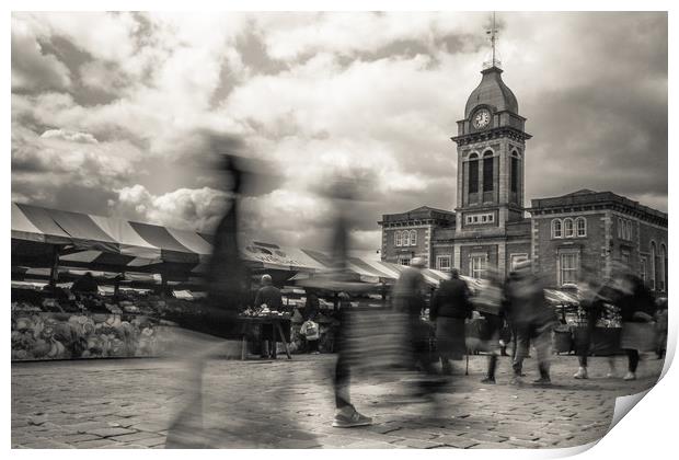 Chesterfield Market Hall.  Print by Michael South Photography