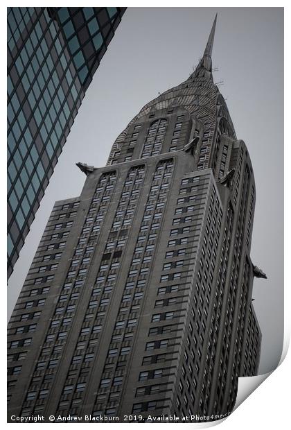  The Chrysler Building, New York City...  Print by Andy Blackburn