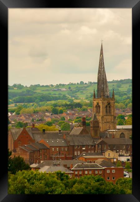 The Crooked Spire Framed Print by Michael South Photography