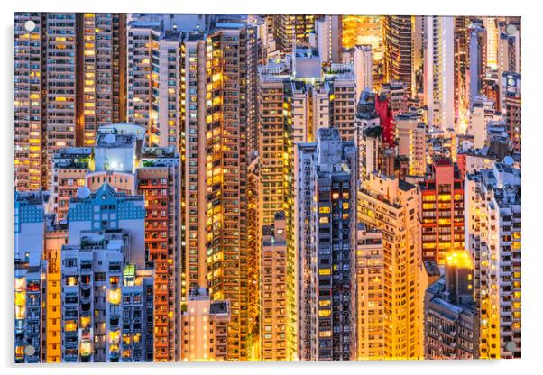 HONG KONG 34 Acrylic by Tom Uhlenberg