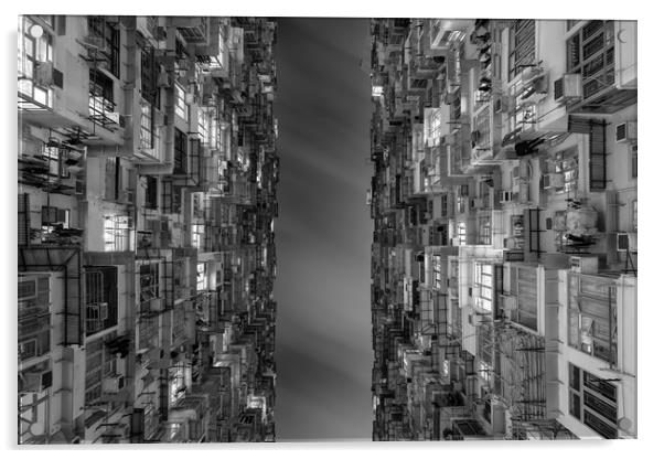 HONG KONG 24 Acrylic by Tom Uhlenberg