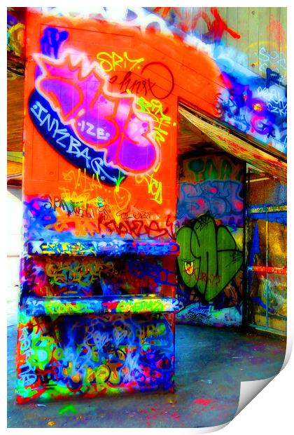 Vibrant Undercroft Mural Print by Andy Evans Photos