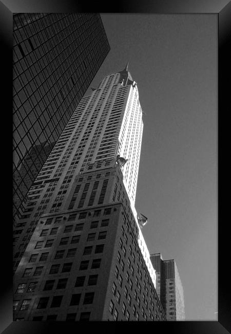 Chrysler Building New York City America Framed Print by Andy Evans Photos