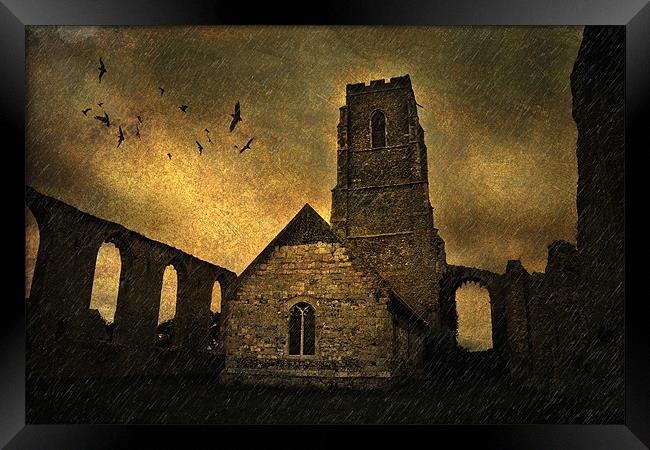 Covehithe Church, Suffolk Framed Print by Dave Turner