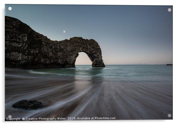 Durdle Door, Jurassic Coast in Dorset Acrylic by Creative Photography Wales