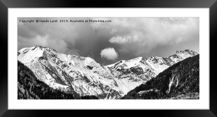 Sending Winter Framed Mounted Print by DiFigiano Photography