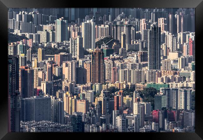 HONG KONG 12 Framed Print by Tom Uhlenberg