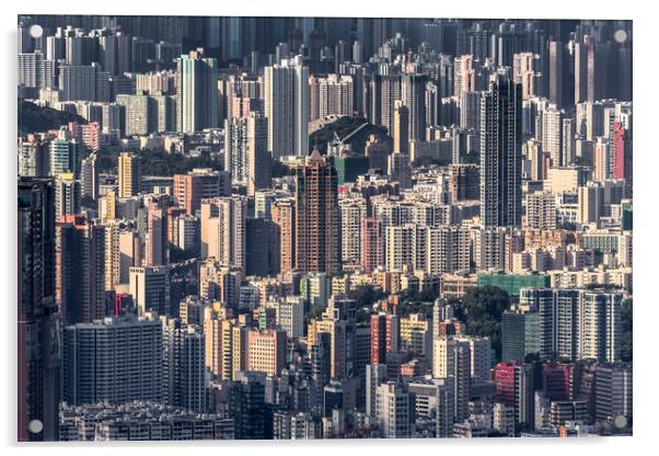 HONG KONG 12 Acrylic by Tom Uhlenberg