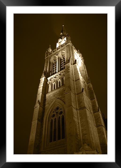 St Peter's Church Bournemouth Framed Mounted Print by Chris Day