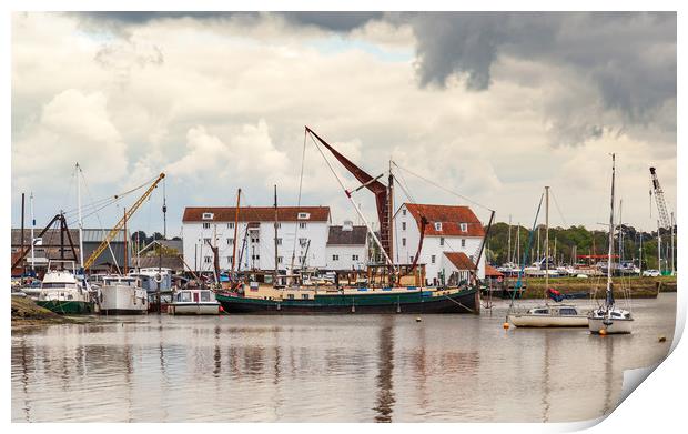 Serenity by the Deben Print by Kevin Snelling