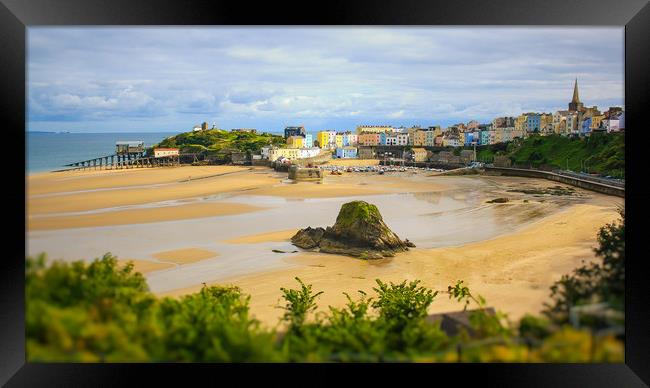 Tenby Framed Print by Michael South Photography