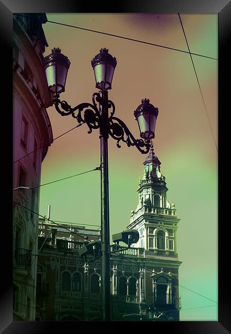 Dreaming Sevilla 04 Framed Print by Jose Manuel Espigares Garc