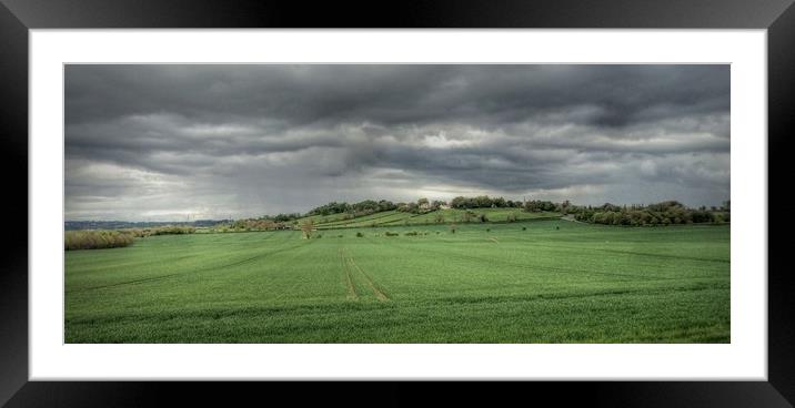 Storm Clouds Framed Mounted Print by Jon Fixter