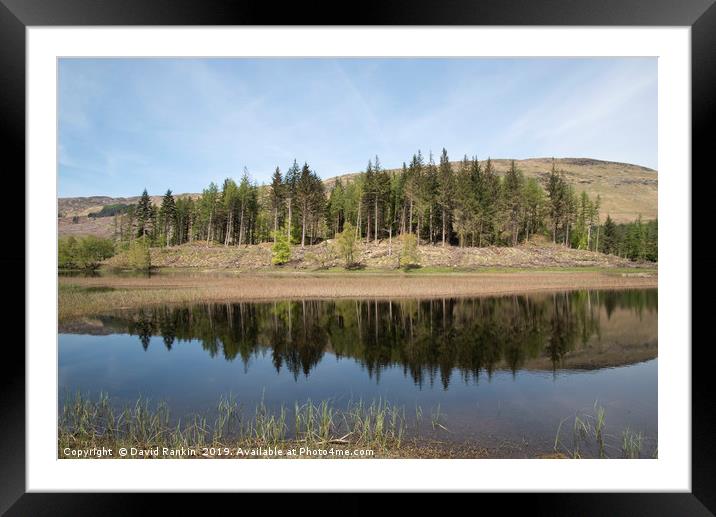 Loch Lubhair, near Crianlarich, the Highlands, Sco Framed Mounted Print by Photogold Prints