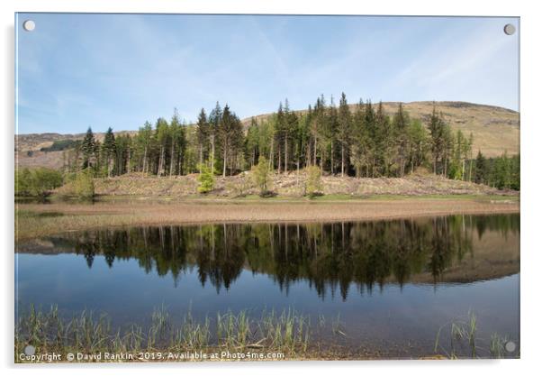 Loch Lubhair, near Crianlarich, the Highlands, Sco Acrylic by Photogold Prints