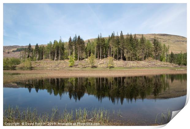 Loch Lubhair, near Crianlarich, the Highlands, Sco Print by Photogold Prints