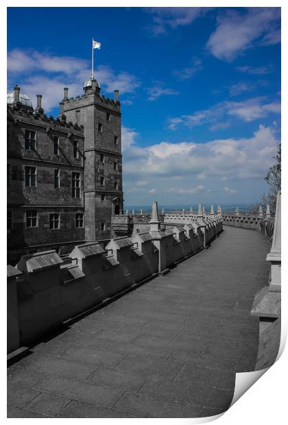 Bolsover Castle Print by Michael South Photography