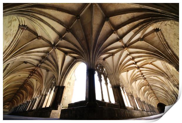 Norwich Cloisters  Print by Jordan Browning Photo