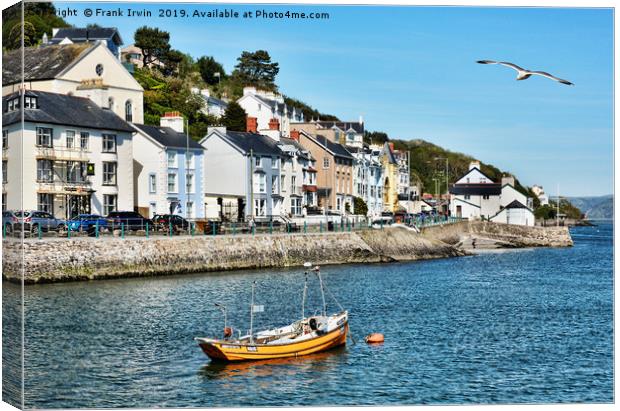 Aberdovey, North Wales Canvas Print by Frank Irwin