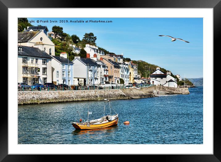Aberdovey, North Wales Framed Mounted Print by Frank Irwin