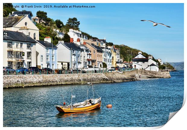 Aberdovey, North Wales Print by Frank Irwin