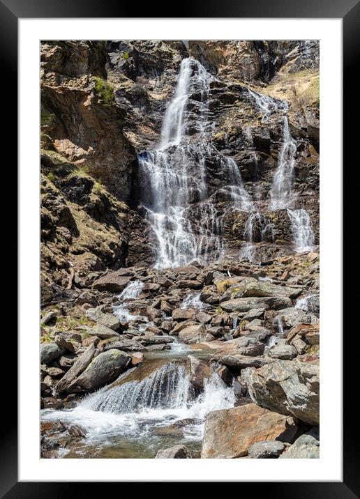 Roc Falls Framed Mounted Print by Paolo Seimandi