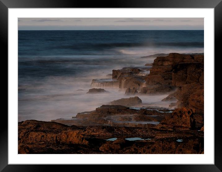 Ebb Tide Framed Mounted Print by Richie Fairlamb