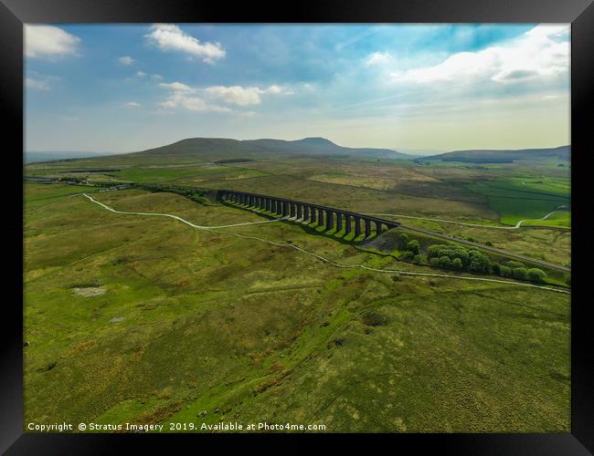 Ribblehead Viaduct,Yorkshire Framed Print by Stratus Imagery