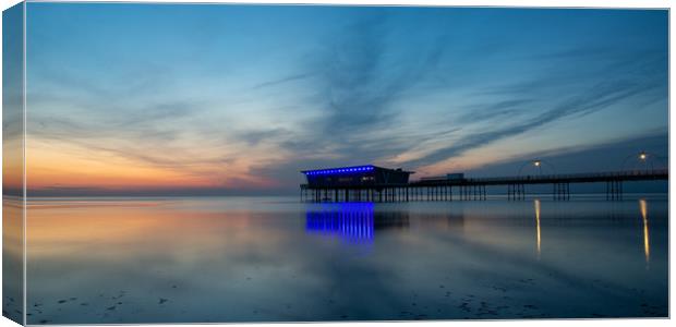 Southport Pier Canvas Print by Roger Green