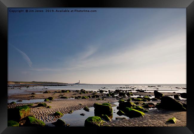 Quiet start to the day Framed Print by Jim Jones