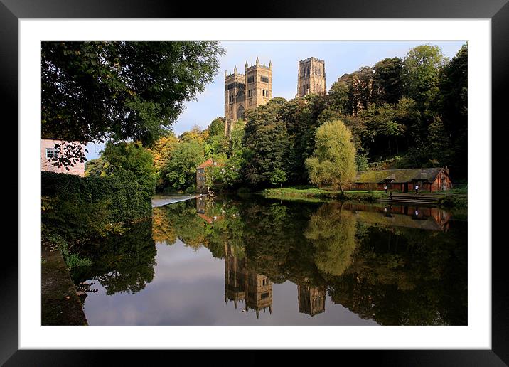 Durham Catherdral Framed Mounted Print by Gail Johnson
