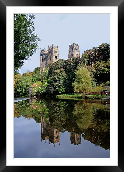 Durham Catherdral Framed Mounted Print by Gail Johnson