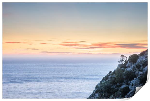 Sunset in Ibiza Print by Graham Custance