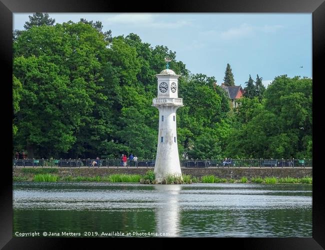 The Scott Memorial  Framed Print by Jane Metters