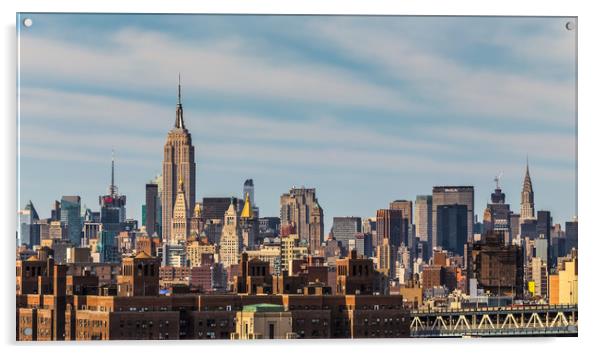 NEW YORK CITY 21 Acrylic by Tom Uhlenberg