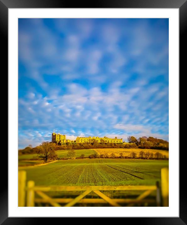 Bolsover Castle Framed Mounted Print by Michael South Photography