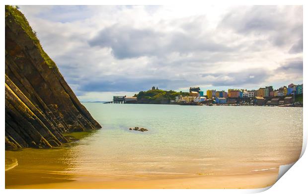 Tenby  Print by Michael South Photography